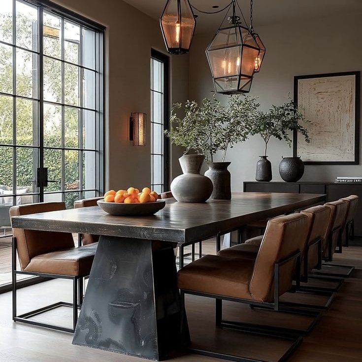 Home Dining Table Leathersmith